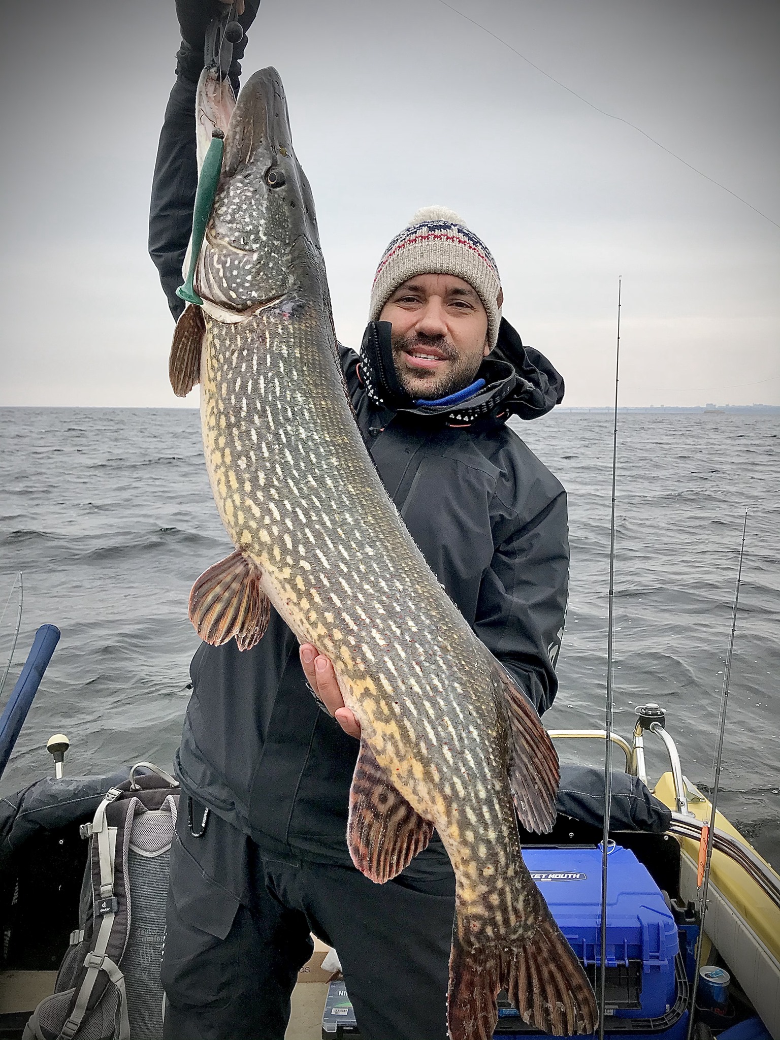 Рекордна щука 10.25 кг на FishUp Wizzle Shad
